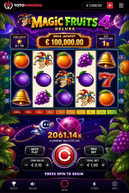 TotoWinners — скриншот 1